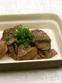 砂肝の中華風炒め-レシピのメイン写真