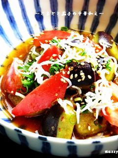 ■とまと&茄子の中華和え■-レシピのメイン写真