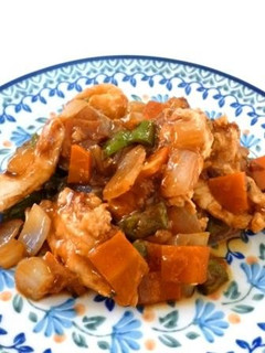 梅味噌!酢鶏-レシピのメイン写真