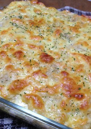 トリプルチーズの半分お豆腐ミートローフ-レシピのメイン写真