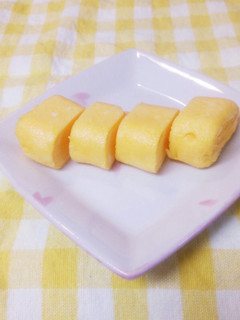 どこから食べてもチーズな卵焼きお弁当にも-レシピのメイン写真