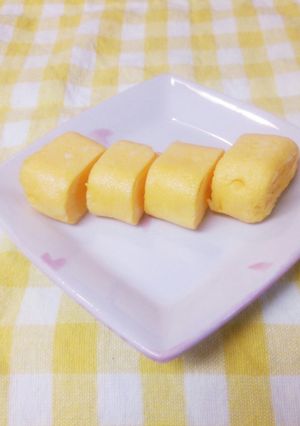 どこから食べてもチーズな卵焼きお弁当にも-レシピのメイン写真