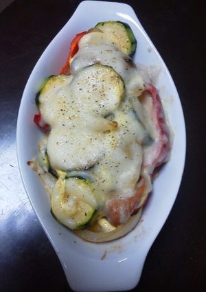 野菜タップリ簡単マヨチーズ焼き(^^)v-レシピのメイン写真