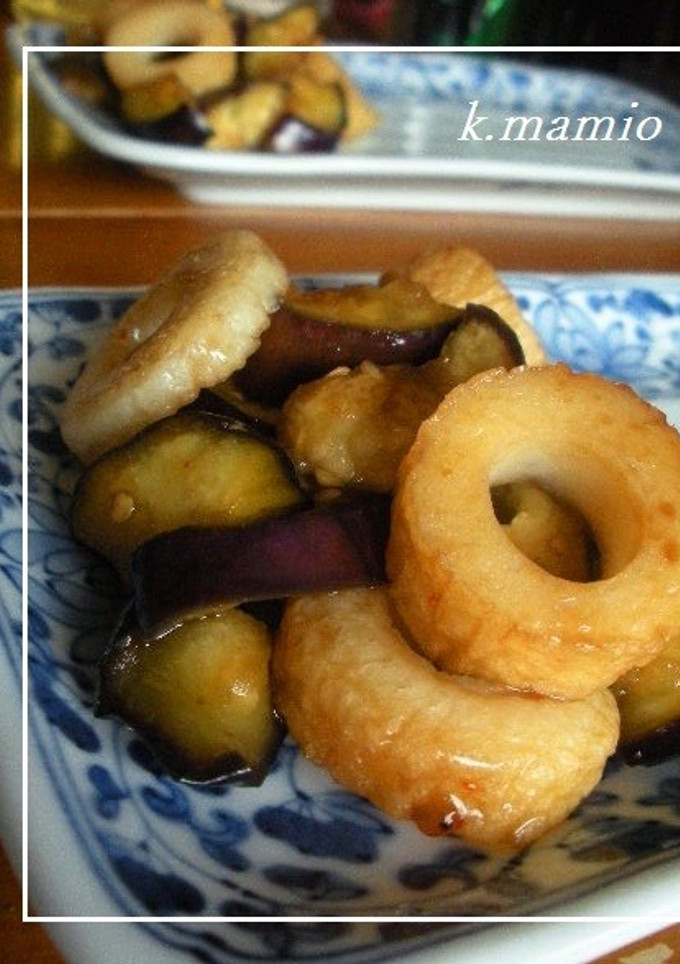 ちくわと茄子のオイスターソース炒め-レシピのメイン写真
