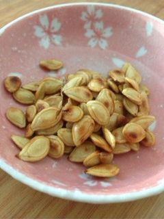 カボチャの種までいただきます♥️-レシピのメイン写真
