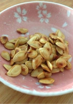 カボチャの種までいただきます♥️-レシピのメイン写真