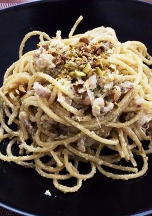 ピスタチオペーストとリコッタのパスタ-レシピのメイン写真