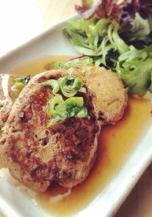 ヘルシー簡単豆腐ハンバーグ♥️-レシピのメイン写真