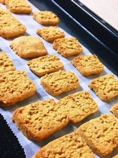 おからと白ゴマのザクザククッキー-レシピのメイン写真