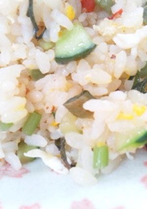 山形 だしチャーハン 夏のランチにも☆-レシピのメイン写真