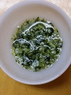 離乳食中期~後期☆緑野菜としらすの煮物-レシピのメイン写真