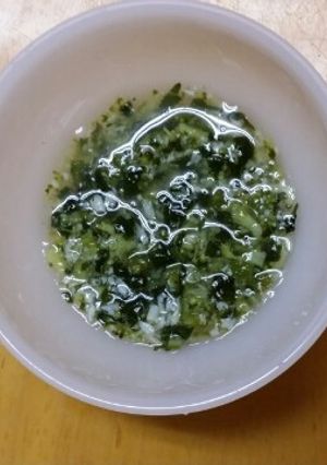 離乳食中期～後期☆緑野菜としらすの煮物-レシピのメイン写真