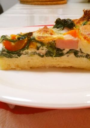 キッシュ　食パンを使って簡単に作れる-レシピのメイン写真