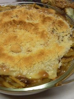 ひと工夫で変身♪カレー南蛮うどんグラタン-レシピのメイン写真
