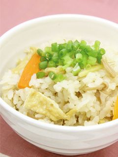 なめ茸の炊き込みご飯-レシピのメイン写真