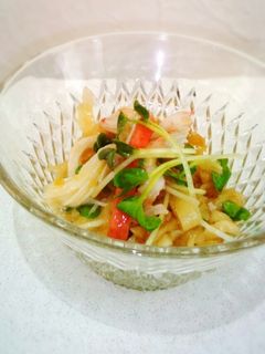 夏に簡単!切り干し大根&カニかまサラダ-レシピのメイン写真