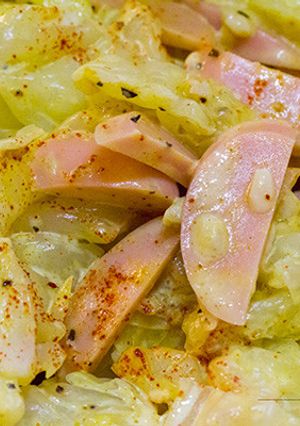 蒸キャベツのカレーマヨサラダ-レシピのメイン写真