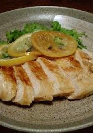 鶏胸肉のレモンソテー-レシピのメイン写真