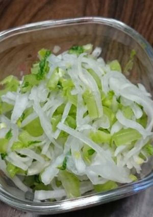 簡単☆大根の葉っぱのお漬け物-レシピのメイン写真