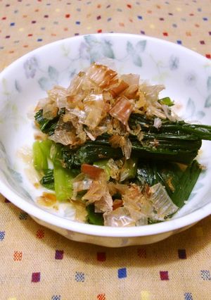 ニラのおひたし！-レシピのメイン写真