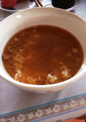 超簡単 納豆ご飯に味噌汁かけちゃいました-レシピのメイン写真