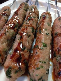 夏の大葉(しそ)入りつくね-レシピのメイン写真