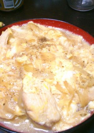 鶏むね肉の、柔らか親子丼-レシピのメイン写真