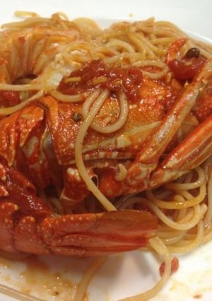 シェフ直伝！ロブスターエビのスパゲティー-レシピのメイン写真