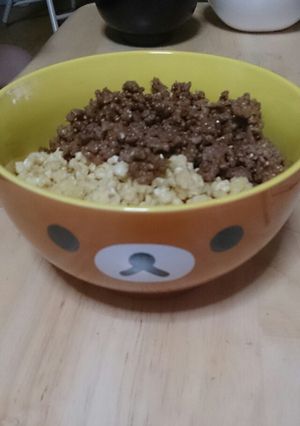焼き肉のタレで豚そぼろ-レシピのメイン写真