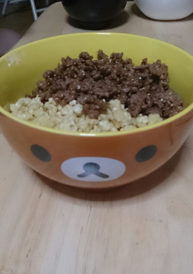 焼き肉のタレで豚そぼろ-レシピのメイン写真