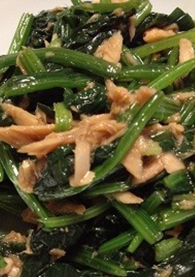 ほうれん草とツナの和え物-レシピのメイン写真