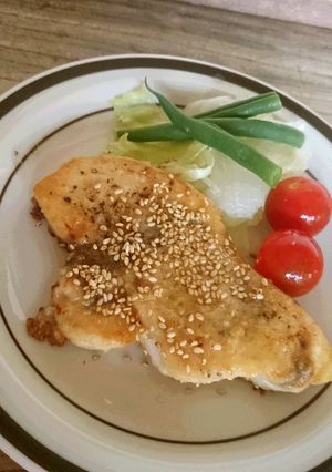 カジキマグロの胡麻味噌焼き-レシピのメイン写真