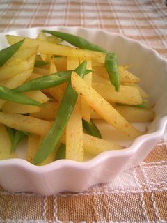 いんげんとじゃがいものカレー炒め-レシピのメイン写真