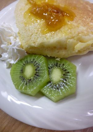 ホットケーキ-レシピのメイン写真