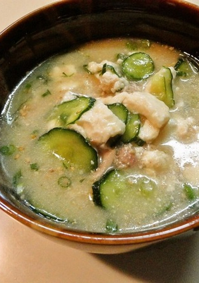 介護食【簡単冷汁！】-レシピのメイン写真