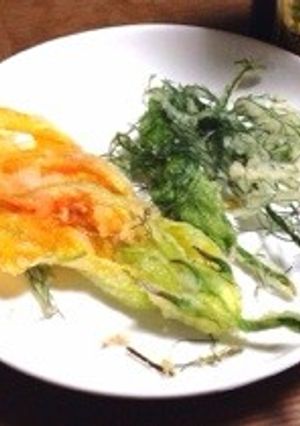 フェンネルの葉と根の天ぷら-レシピのメイン写真