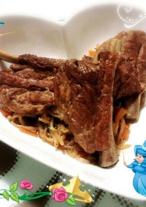 スペアリブ ～お野菜と共に～-レシピのメイン写真