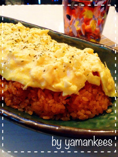 銀座の老舗風☆ふわとろオムライス-レシピのメイン写真