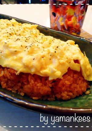 銀座の老舗風☆ふわとろオムライス-レシピのメイン写真