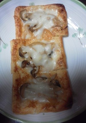 油揚げの和風チーズ焼き(*^^*)-レシピのメイン写真