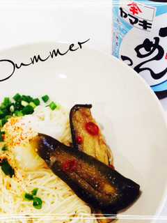 茄子のぶっかけ☆そうめん おいしさ倍増-レシピのメイン写真