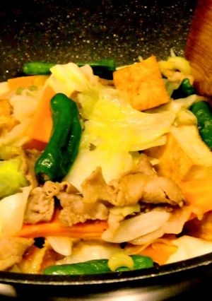 余り野菜でチャンプル-レシピのメイン写真