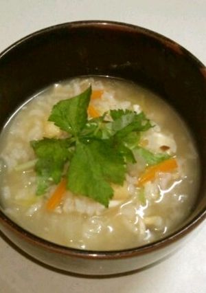 具沢山！やさし～野菜雑炊-レシピのメイン写真