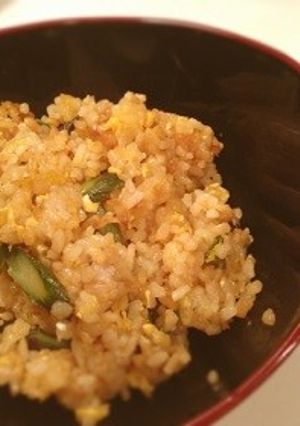 たまらない♡アスパラのオイスター炒飯☆-レシピのメイン写真