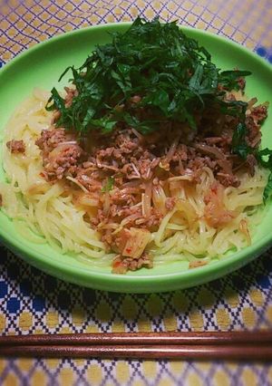 日清の冷やし中華の袋麺を簡単アレンジ！！-レシピのメイン写真