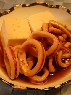 ◆簡単&短時間♡イカとお豆腐のさっと煮◆-レシピのメイン写真