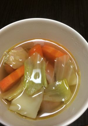 簡単なコンソメスープ-レシピのメイン写真