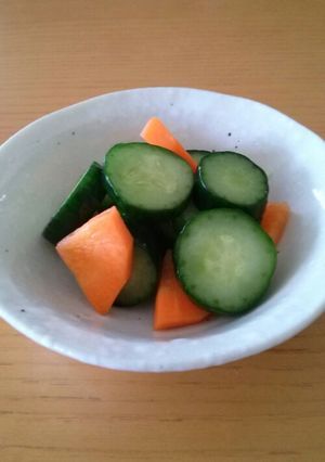 簡単☆即席☆きゅうりの漬物-レシピのメイン写真
