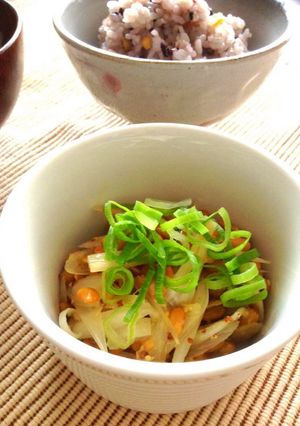 甘酢らっきょう入り粒マス納豆-レシピのメイン写真
