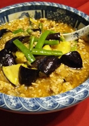 家の麻婆なす♪（玉葱）-レシピのメイン写真